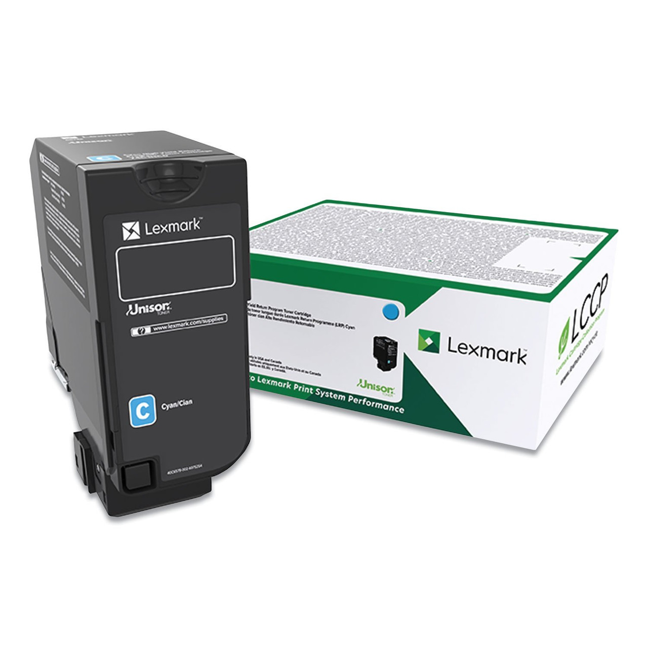 74C00CG | Original Lexmark Toner Cartridge - Cyan - 74C00CG - Inks and Toners 74C00CG | Original Lexmark Toner Cartridge - Cyan  sku 74C00CG