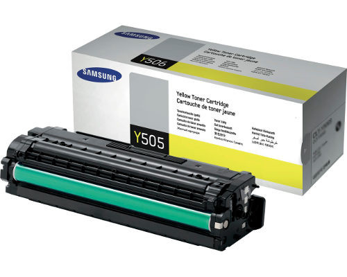 Photos - Ink & Toner Cartridge Samsung CLT-Y505L | Original  Toner Cartridge - Yellow SASCLTY505L 