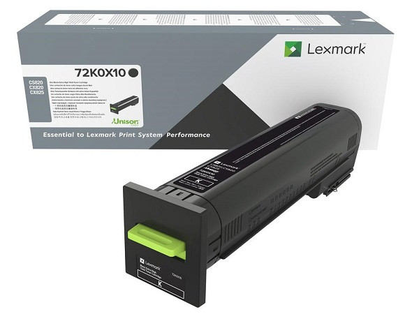 Photos - Ink & Toner Cartridge Lexmark 72K0X10 | Original  Extra High-Yield Toner Cartridge - Black 72K0X1 