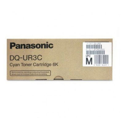Photos - Ink & Toner Cartridge Panasonic DQ-UR3C | Original  High-Yield Toner Cartridge Cyan PANDQUR3C 