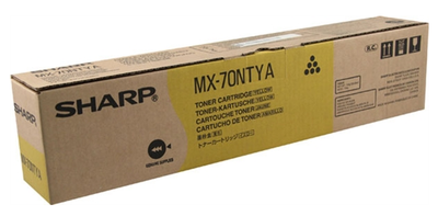 Photos - Ink & Toner Cartridge Sharp MX70NTYA | Original  Toner Cartridge - Yellow SHRMX70NTYA 