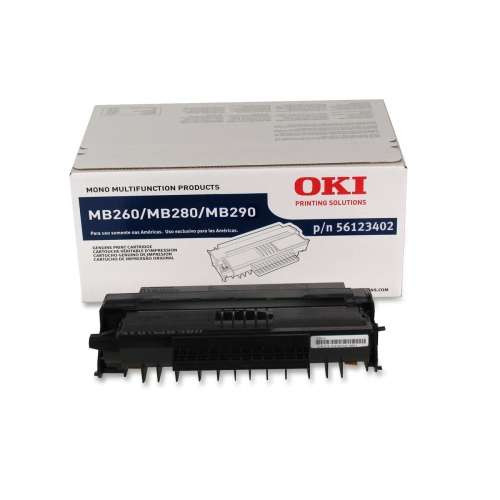Photos - Ink & Toner Cartridge OKI 56123402 | Original Okidata High-Capacity Toner Cartridge - Black OKI56123 