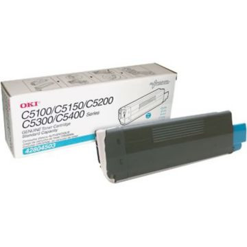 Photos - Ink & Toner Cartridge OKI 42804503 | Original  Type C6 Toner Cartridge - Cyan OKI42804503 