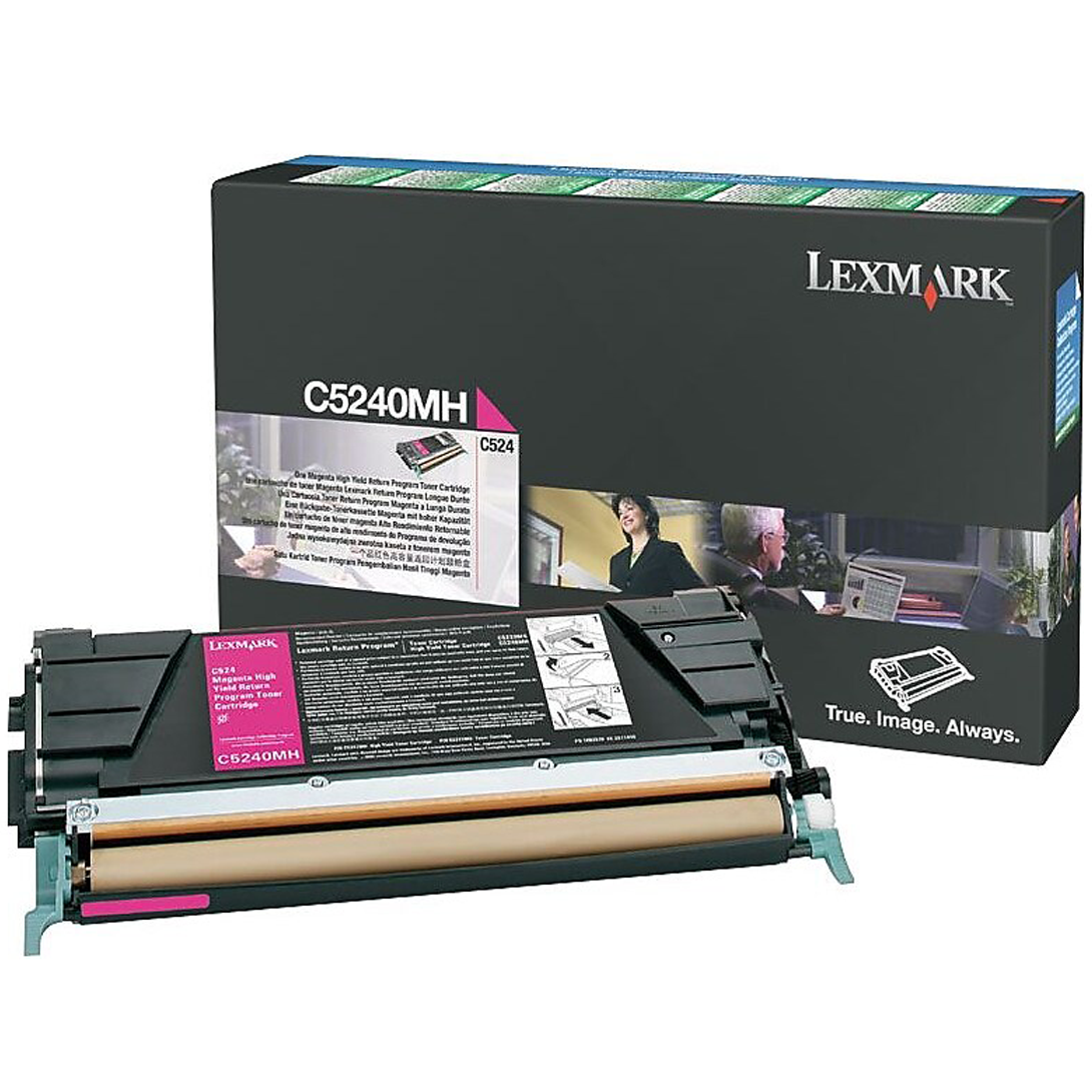 Photos - Ink & Toner Cartridge Lexmark C5240MH | Original  High-Yield Toner Cartridge Magenta LEXC5240MH 