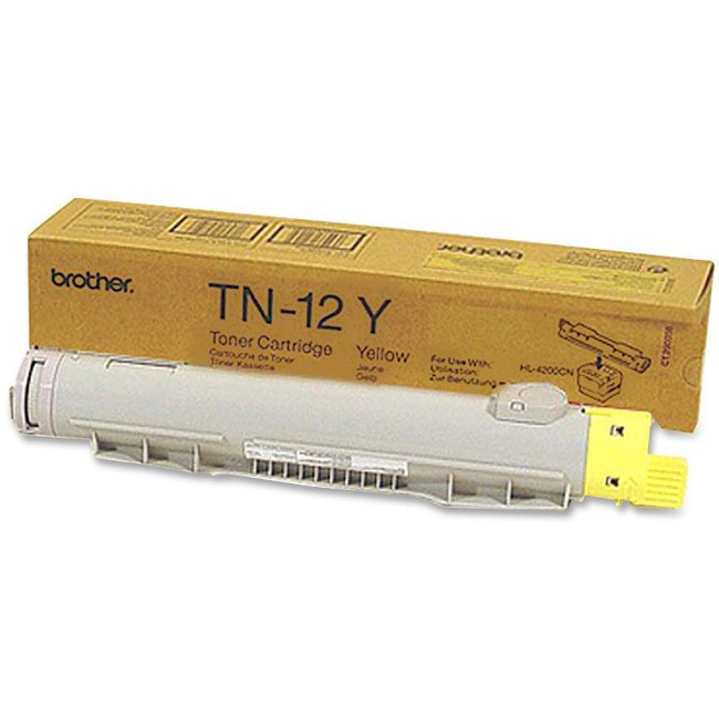 Photos - Ink & Toner Cartridge Brother TN12Y | Original  Laser Toner Cartridge - Yellow BRTTN12Y 