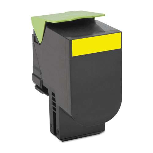Photos - Ink & Toner Cartridge Lexmark 70C1HY0 | Original  High-Yield Toner Cartridge - Yellow 70C1HY0 