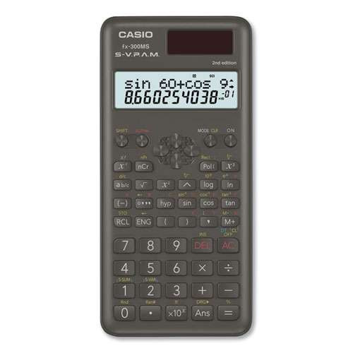 Photos - Calculator Casio Fx-300msplus2 Scientific , 12-digit Lcd ( CSOFX300MSPLUS2 