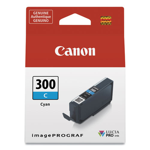 Photos - Ink & Toner Cartridge Canon 4194c002 (pfi-300) Ink, Cyan  ( CNM4194C002 )