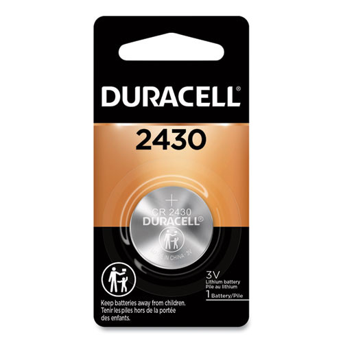 Photos - Battery Duracell Lithium Coin , 2430  DL2430BPK ( DURDL2430BPK )
