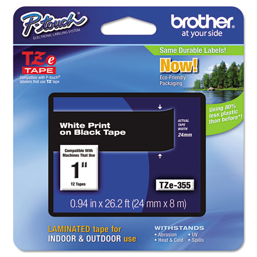 Photos - Other consumables Brother P-Touch Tze Standard Adhesive Laminated Labeling Tape, 0.94" X 26. 