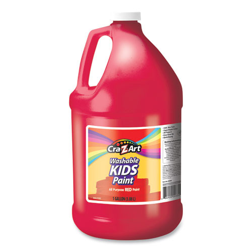 Cra-Z-Art Washable Kids Paint, Red, 1 Gal Bottle ( CZA760052 )