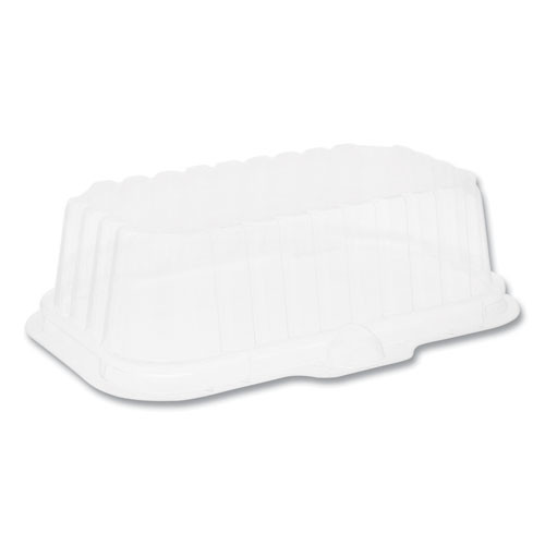 Pactiv Evergreen Ops Dome-style Lid, 17s Deep Dome, 8.3 X 4.8 X 2.1, Clear, 250/carton ( PCT0CI8D17S0000 )