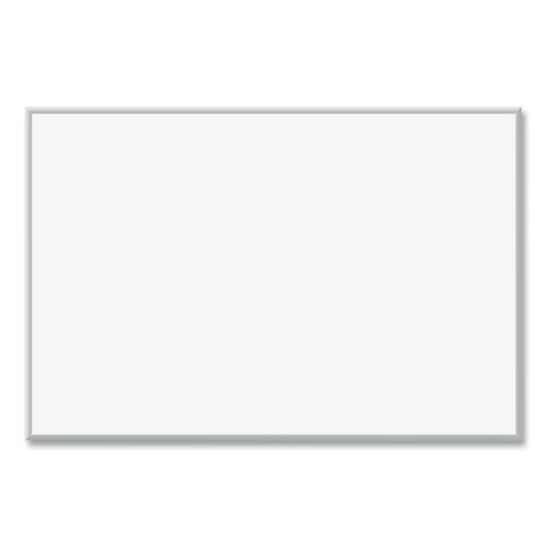 U Brands Magnetic Dry Erase Board With Aluminum Frame, 72 X 48, White Surface, Silver Frame ( UBR073U0001 )