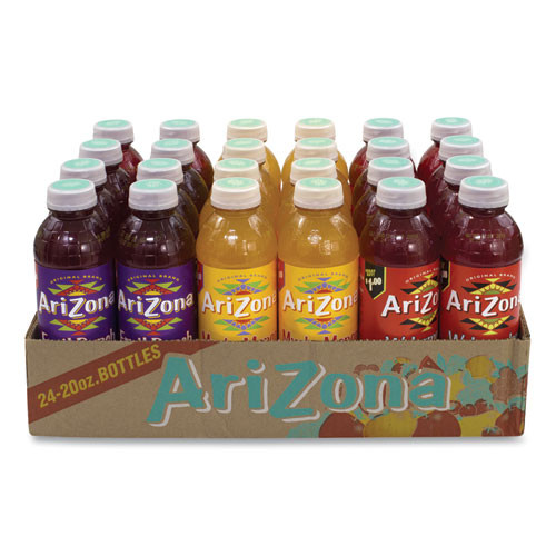 Arizona Juice Variety Pack, Fruit Punch/mucho Mango/watermelon, 20 Oz Can, 24/pack, Delivered In 1-4 Business Days ( GRR90000104