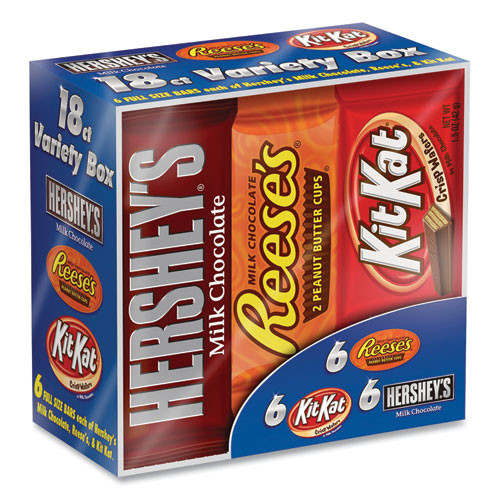 Photos - Bakeware Hershey's Full Size Chocolate Candy Bar Variety Pack, Assorted 1.5 Oz Bar,
