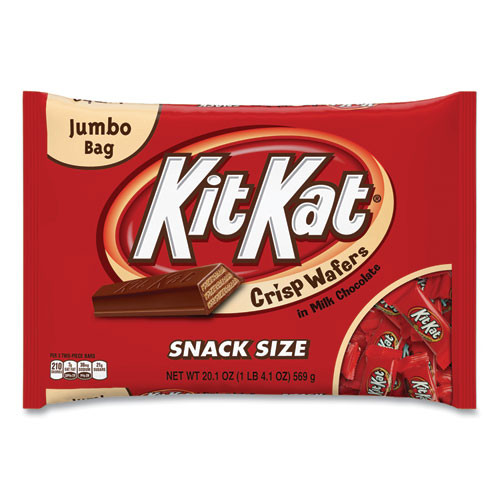 Kit Kat Snack Size, Crisp Wafers In Milk Chocolate, 20.1 Oz Bag, Delivered In 1-4 Business Days ( GRR24600011 )