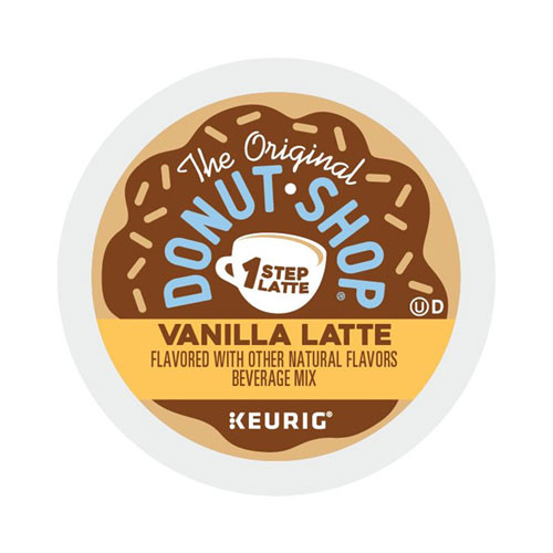Photos - Coffee Maker Keurig The Original Donut Shop Vanilla One Step Latte, 20/box  DIE8177 ( DIE8177 )