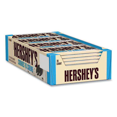 Photos - Bakeware Hershey's Cookies 'n' Creme Candy Bar, 1.55 Oz Bar, 36 Bars/carton, Delive