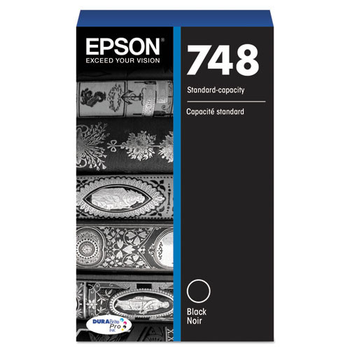 Photos - Ink & Toner Cartridge Epson T748120 (748) Durabrite Pro Ink, Black  ( EPST748120 )