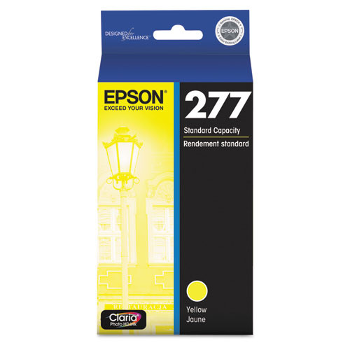 Photos - Ink & Toner Cartridge Epson T277420-s (277) Claria Ink, 360 Page-yield, Yellow  ( EPST277420S )