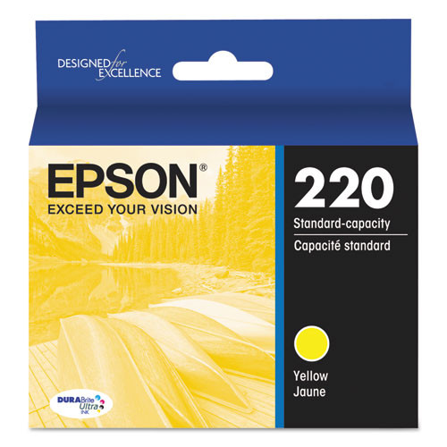 Photos - Ink & Toner Cartridge Epson T220420-s (220) Durabrite Ultra Ink, Yellow  ( EPST220420S )