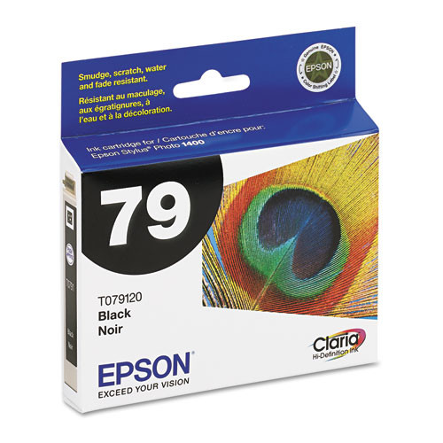 Photos - Ink & Toner Cartridge Epson T079120 (79) Claria High-yield Ink, 470 Page-yield, Black ( EPST0791 