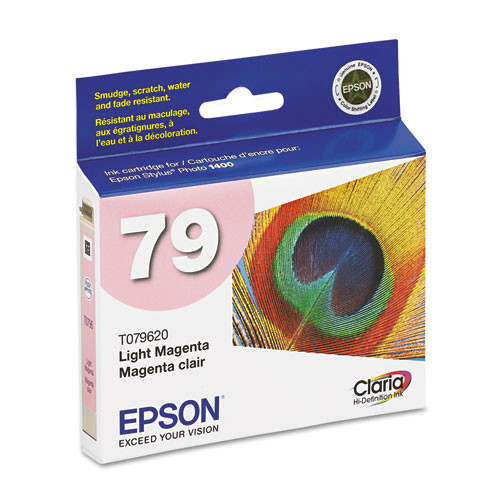 Photos - Ink & Toner Cartridge Epson T079620 (79) Claria High-yield Ink, 810 Page-yield, Light Magenta ( 