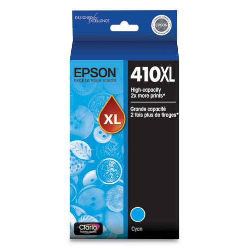 Photos - Ink & Toner Cartridge Epson T410xl220-s  Claria High-yield Ink, 650 Page-yield, Cyan ( EP (410xl)
