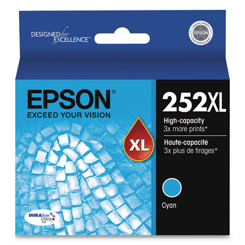 Photos - Ink & Toner Cartridge Epson T252xl220-s  Durabrite Ultra High-yield Ink, 1,100 Page-yield (252xl)