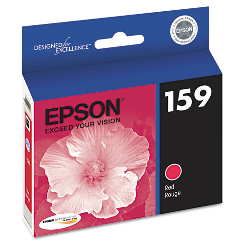 Photos - Ink & Toner Cartridge Epson T159720 (159) Ultrachrome Hi-gloss 2 Ink, Red  ( EPST159720 )