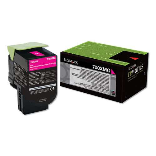 Photos - Ink & Toner Cartridge Lexmark 70c0xmg Return Program Extra High-yield Toner, 4,000 Page-yield, M 