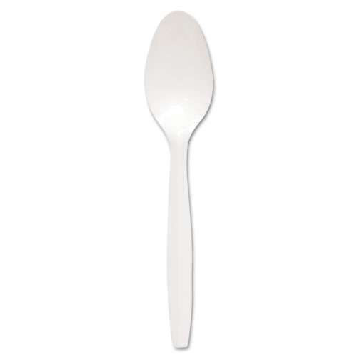 Photos - Darts Dart Regal Mediumweight Cutlery, Full-size, Teaspoon, White, 1000/carton (